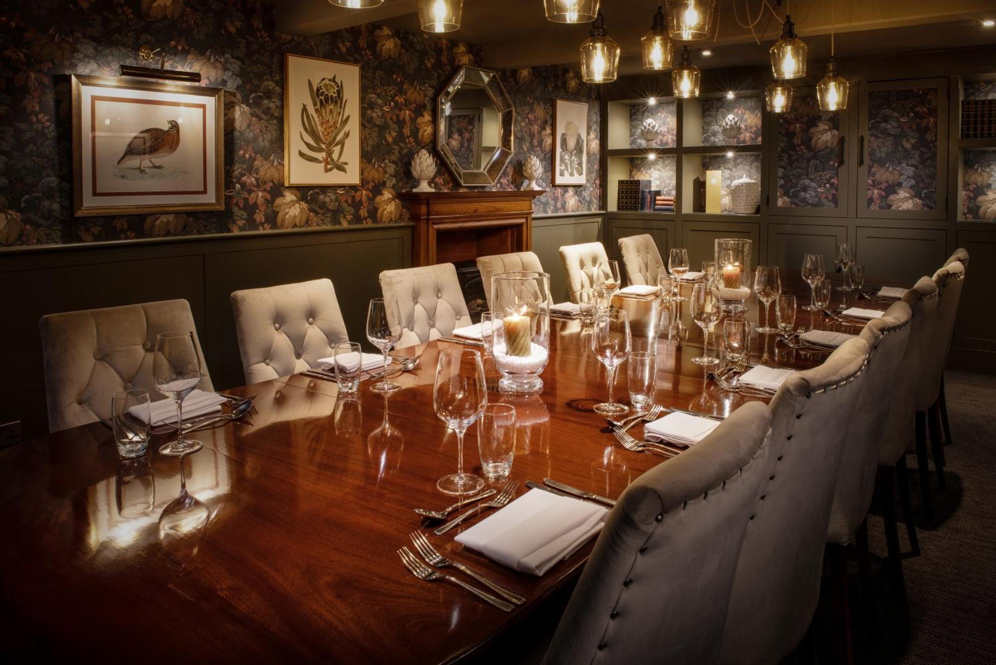 Hotel The Millstone, Mellor Blackburn  Exterior foto The private dining room at The Ivy